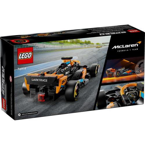 Конструктор Lego Speed Champions 76919 Гоночный автомобиль McLaren Формулы-1 2023 фото 9