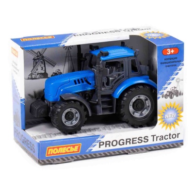 Игрушка Трактор Прогресс инерционный Полесье 91215 1