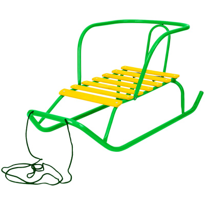 Санки детские Ветерок 1 со спинкой В1/ЯЗ 1