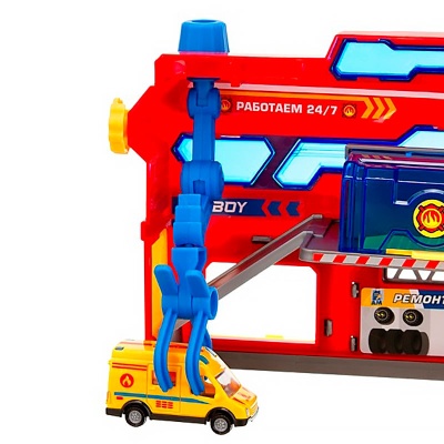 Гараж Парковка раскладывающаяся со световыми эффектами BeBoy IT109788 4