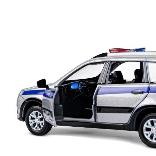 Коллекционная машинка Lada Granta Cross Полиция Автопанорама JB1251202 фото 9