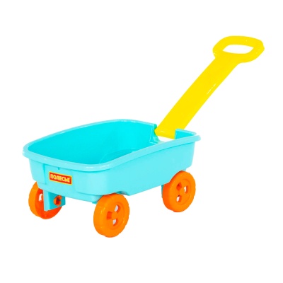 Каталка Тележка №3 с ручкой Полесье 76786 1