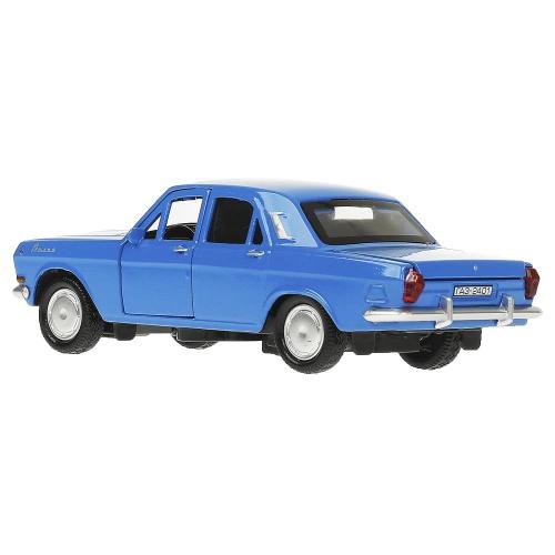 Машинка металлическая ГАЗ-2401 Волга Технопарк 2401-12-BU фото 3