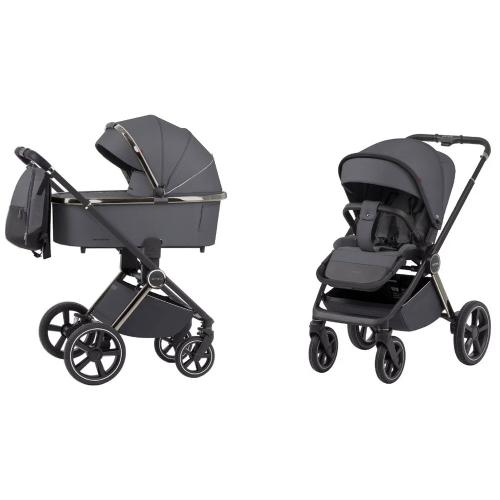 Коляска 2 В 1 Ultimo Cool Grey Chrome Carrello CRL-6511