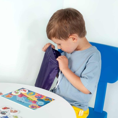 Лото с деревянными фишками Кто где живет? Baby Toys Десятое Королевство 04925