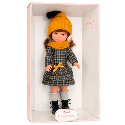 Кукла Сarlota Elegance 36 см в осеннем платье Arias Т22898
