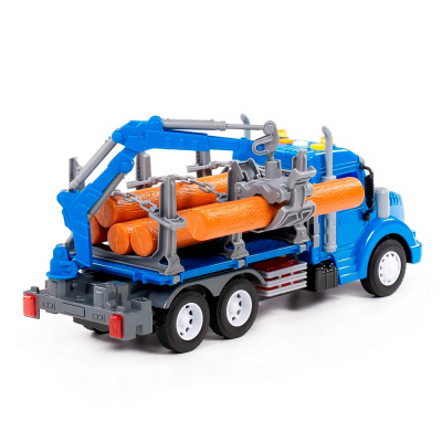 Автомобиль лесовоз инерционный Полесье 96173 3