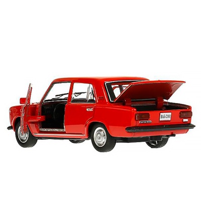 Машина металлическая инерционная ВАЗ 2101 12 см Технопарк 2101-12-RD 2