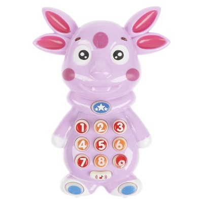 Интерактивная игрушка Мультиплеер с проектором Лунтик Умка HT801-R