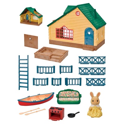 Игровой набор Sylvanian Families Коттедж с зеленой крышей Epoch 5610 2