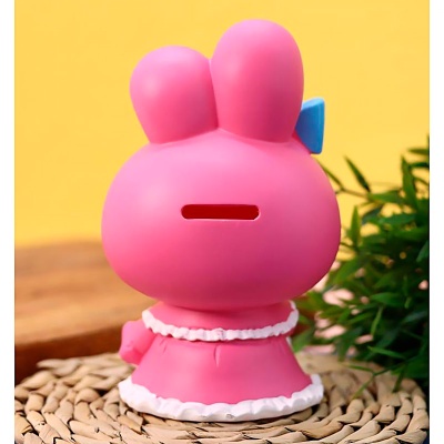 Копилка детская Hare dress iLikegift 985-4B hot pink 3