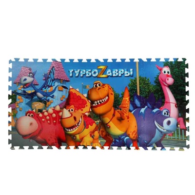 Коврик-пазл Турбозавры Играем Вместе FS-TZ