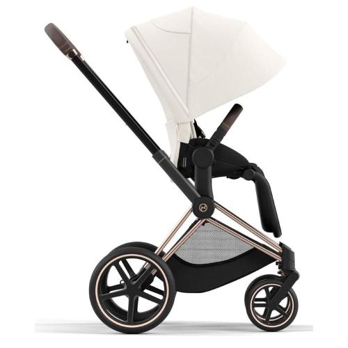 Коляска 2 в 1 Cybex Priam IV Rosegold Off White фото 19