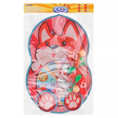 Дартс Лисичка двусторонний 2 в 1 с баскетбольным кольцом Moby Kids 76876 2 Дартс Лисичка двусторонний 2 в 1 с баскетбольным кольцом Moby Kids 76876 2