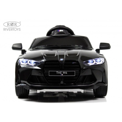 Детский электромобиль BMW M4 RiverToys A004AA чёрный 02