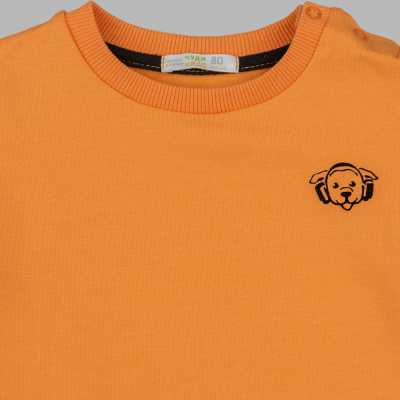 Лонгслив Чуди Кидс 616425Ц2-2 оранжевый 02