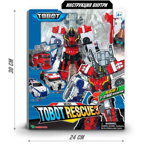 Трансформер Тобот Команда спасателей Tobot 301172 фото 8