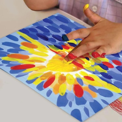 Пальчиковые краски цветов Asmar AR-9615 2