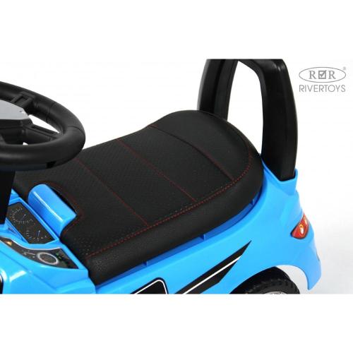 Детский толокар RiverToys L001LL-A синий фото 9