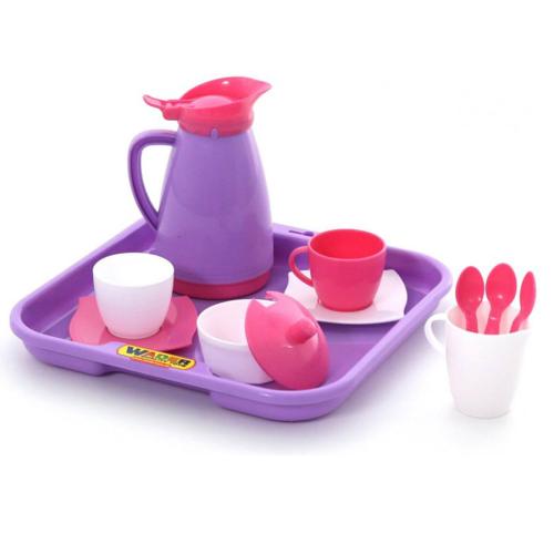 Набор детской посуды Pretty Pink Алиса Полесье 40589 фото 2