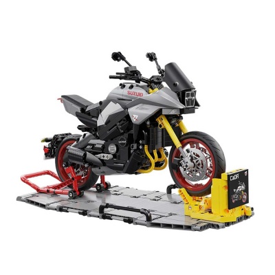 Конструктор CaDA Мотоцикл Suzuki Blade 1104 детали Double Eagle C59021W 02