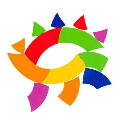 Развивающая игра Мозаика из дерева. Круг Гёте Ranok 89822 2