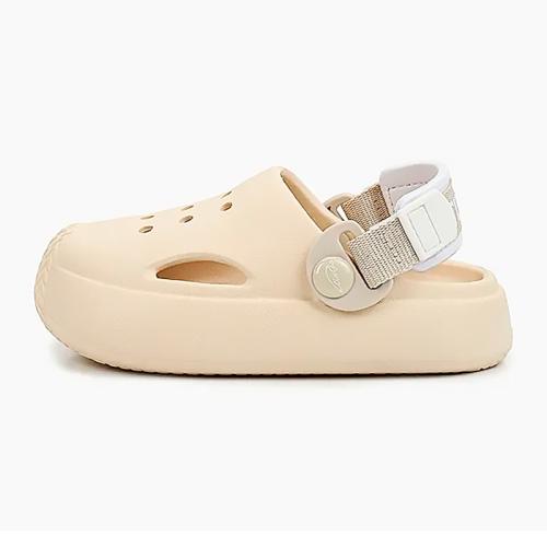 Сабо детские для девочки и мальчика Tingo RS24012 бежевые фото 4