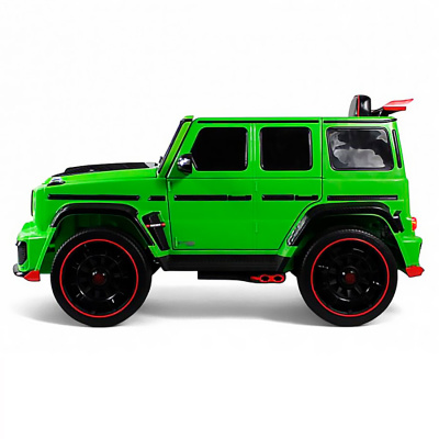 Детский электромобиль RiverToys Z777ZZ зеленый 10