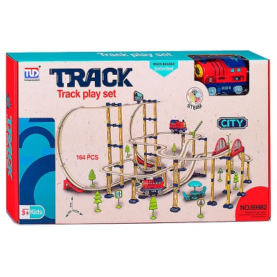 Трек Железнодорожный Junfa Toys 89982