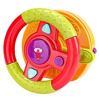 Развивающая музыкальная игрушка Руль Рыжий кот 2800501BB