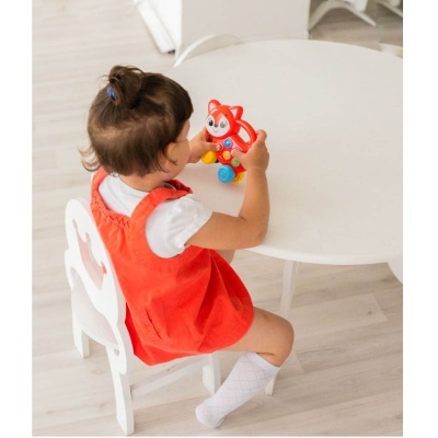 Игрушка Лисенок Зверята-каталочки Азбукварик