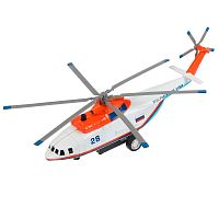 Модель металлическая Вертолет МЧС Технопарк COPTER-20SLRES-WH