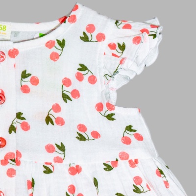 Платье Вишни Чуди Кидс 305625-2 белый 02 Платье Вишни Чуди Кидс 305625-2 белый 02