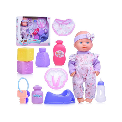 Игрушка пупс Марья с аксессуарами в коробке Yale Baby 2430E-B 2