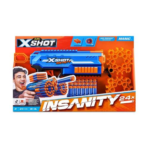 Игровой набор Бластер X-Shot Insanity Manic Zuru 36603 фото 9