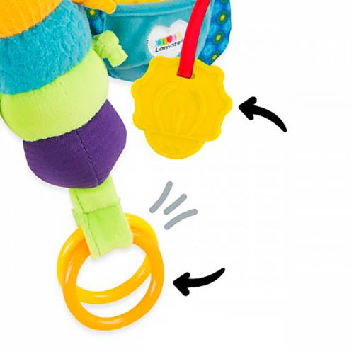 Игрушка с подвесом развивающая для малышей Светлячок Фредди Lamaze Tomy 65573 фото 3