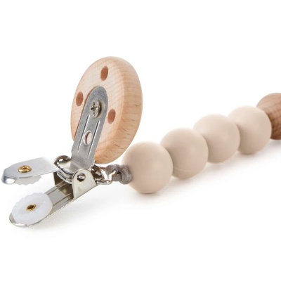 Держатель с металлической прищепкой Happy Baby 11027 sand 3