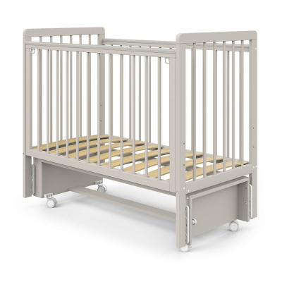 Кровать детская с продольным маятником Pituso Tiny Оптима Кашемир 03