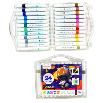 Набор акриловых маркеров Maxer Pen Zuixua ZX-622-24 2