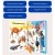 Говорящая интерактивная электронная книга Нажималка Животные BertToys FD140.01