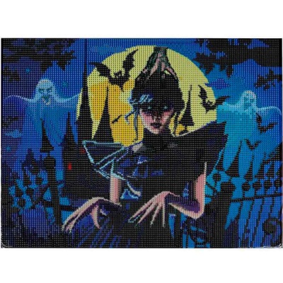 Алмазная мозаика I love Wednesday 30х40 см с подрамником Multi art AM30X40-WED