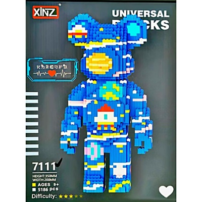 Конструктор 3D Медведь 5186 деталей 3D7111 3