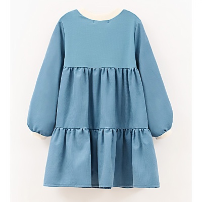 Платье вельветовое деним для девочки Bellbimbo 253009 5