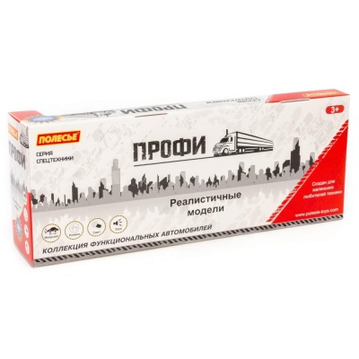 Игровой набор Автомобиль-тягач Профи Полесье 70498