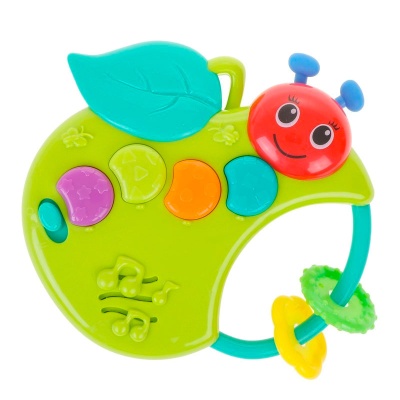 Развивающая музыкальная игрушка Гусеница Жирафики 939848