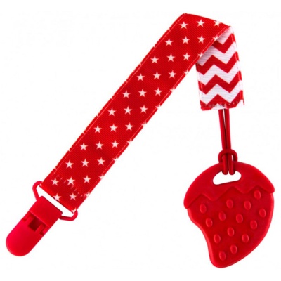 Держатель для пустышек 2 шт с игрушкой Селект  Roxy-Kids RPC-005 1