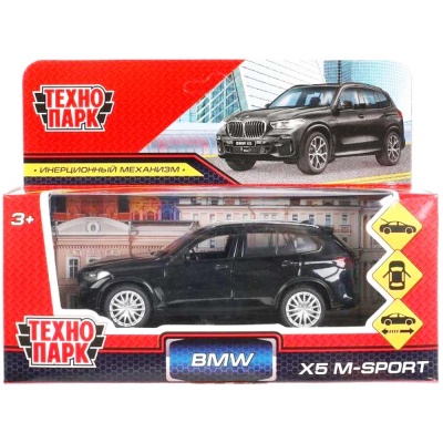 Машинка  металлическая BMW X5 M-Sport Технопарк X5-12-BK 5
