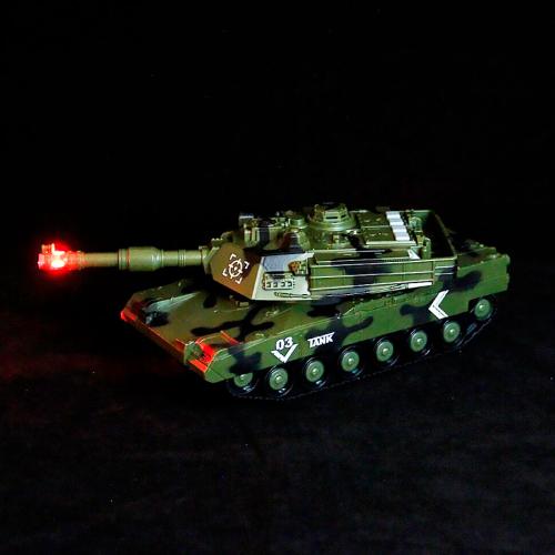 Танк фрикционный масштаб 1:16 свет звук Veld Co 130985 фото 2