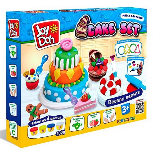 Масса для лепки Супер Тортики Joy Doh CAKE-200 pot фото 5