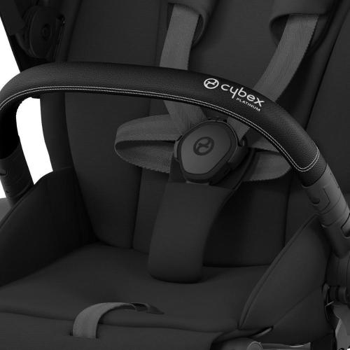 Коляска 2 в 1 Cybex Priam IV Matt Black Sepia Black фото 18